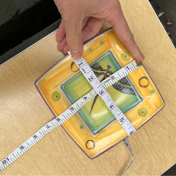 T.S. Post California American Studio Art Pottery Signed Ceramic Dragonfly Dish - Picture 7 of 15